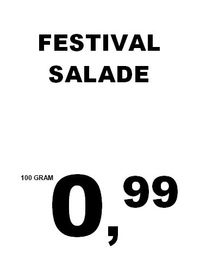 festival salade