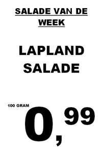 LAPLAND0,99100GR